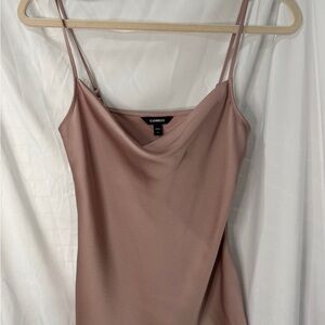 Express Women's Blush Cowl Neck Camisole size XS